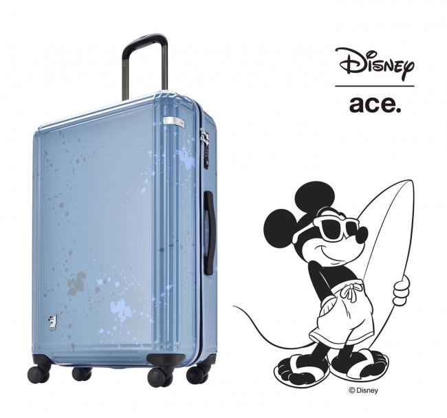 サーファースタイルのミッキーマウスがハンサム可愛い 夏にぴったりのスーツケース 多様なワーク ライフを発見するwebメディア Fabb ファブ